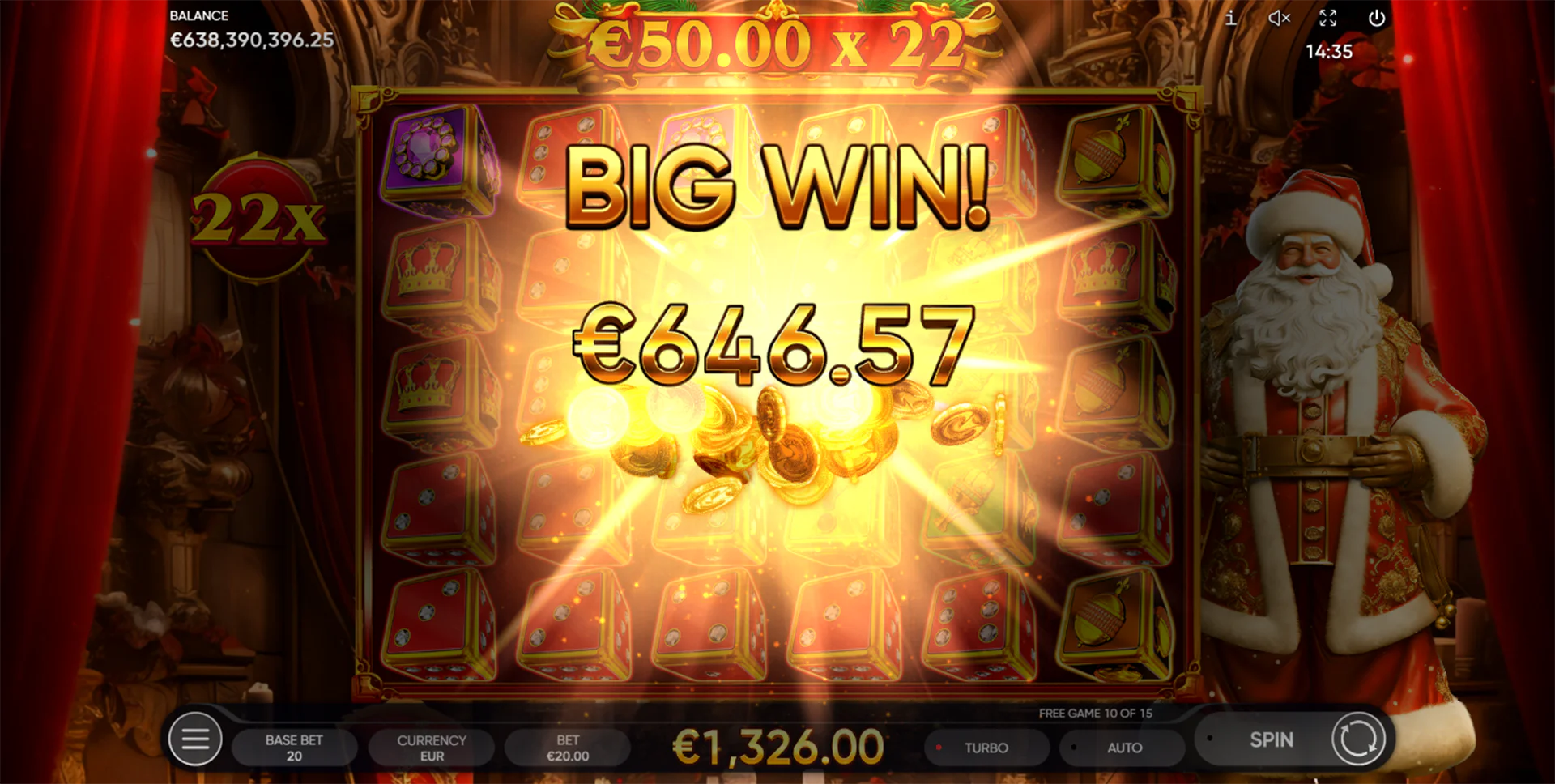 Royal Xmass 2 Dice gameplay screenshot 6