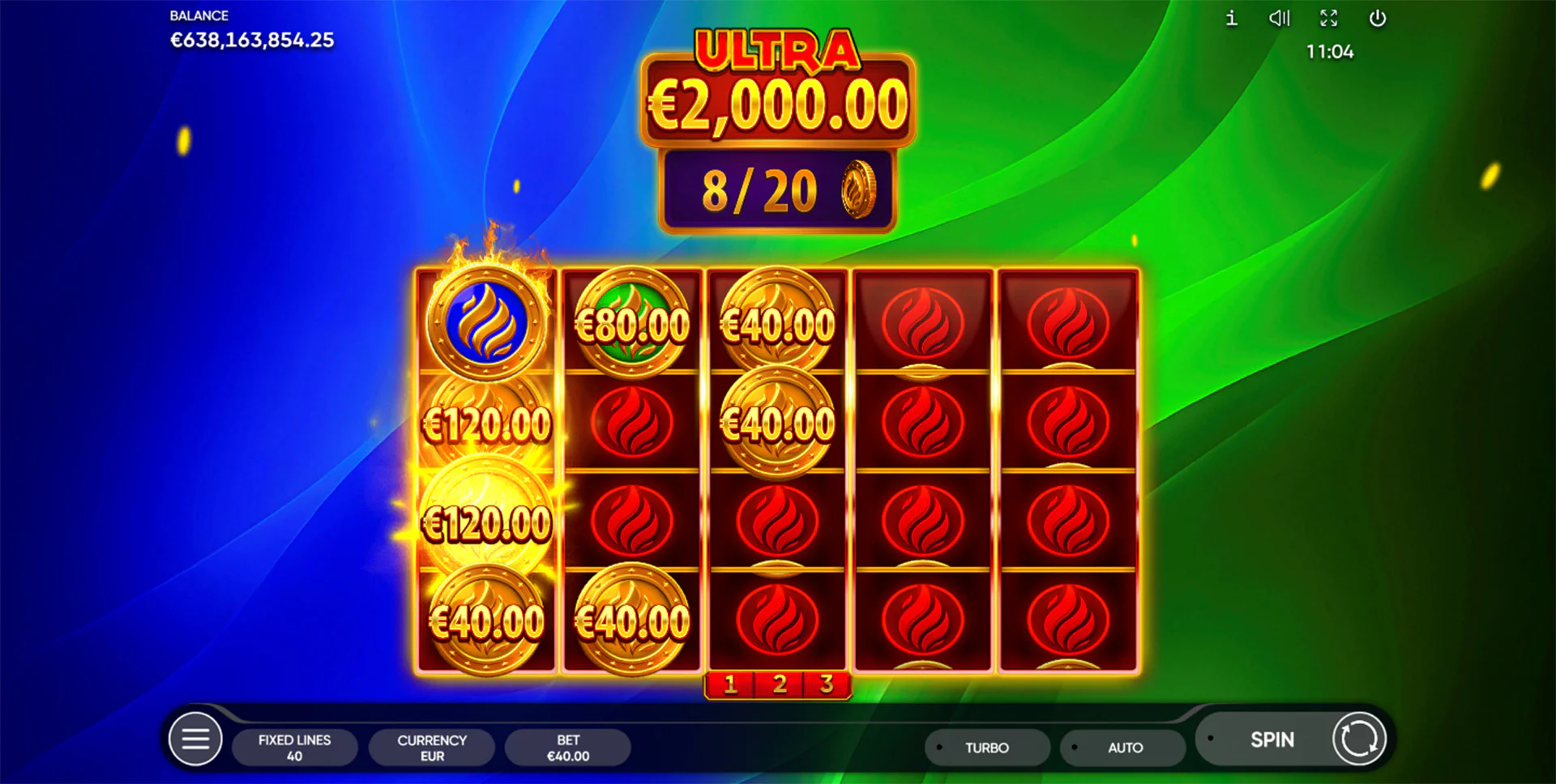 Burning Coins 40 gameplay screenshot 5