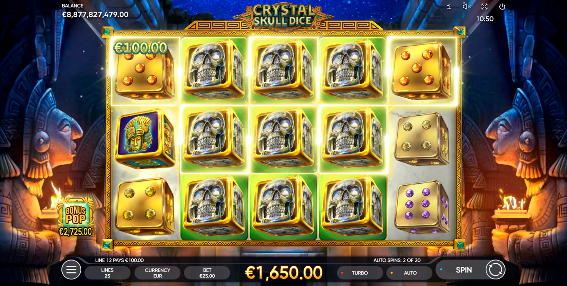 Crystal Skull Dice gameplay screenshot 3