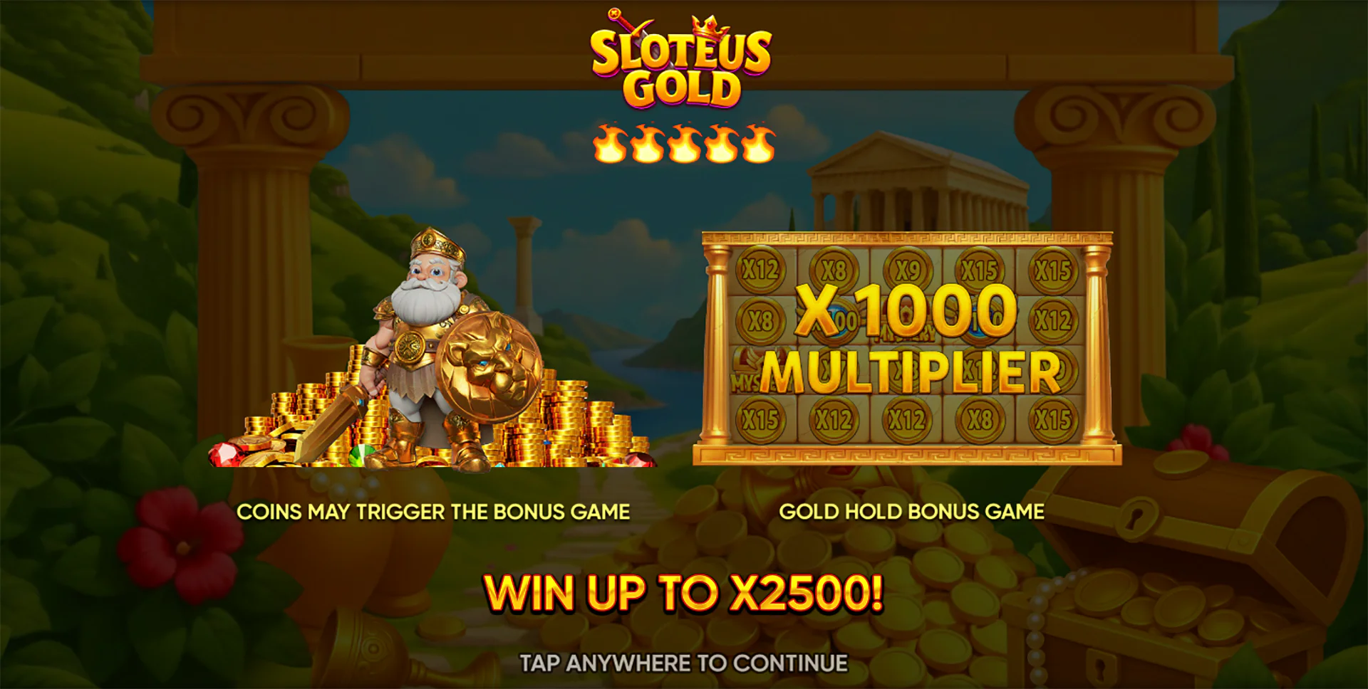 Sloteus Gold gameplay screenshot 1