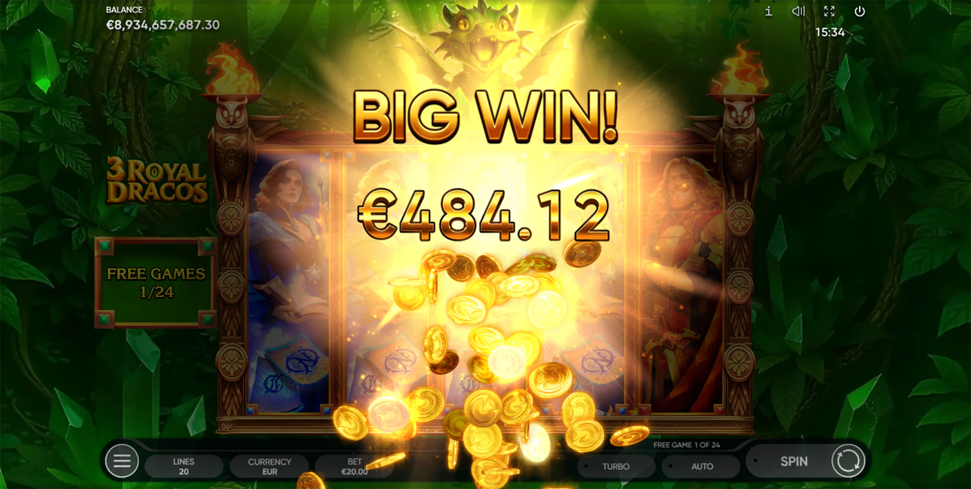 3 Royal Dracos gameplay screenshot 2