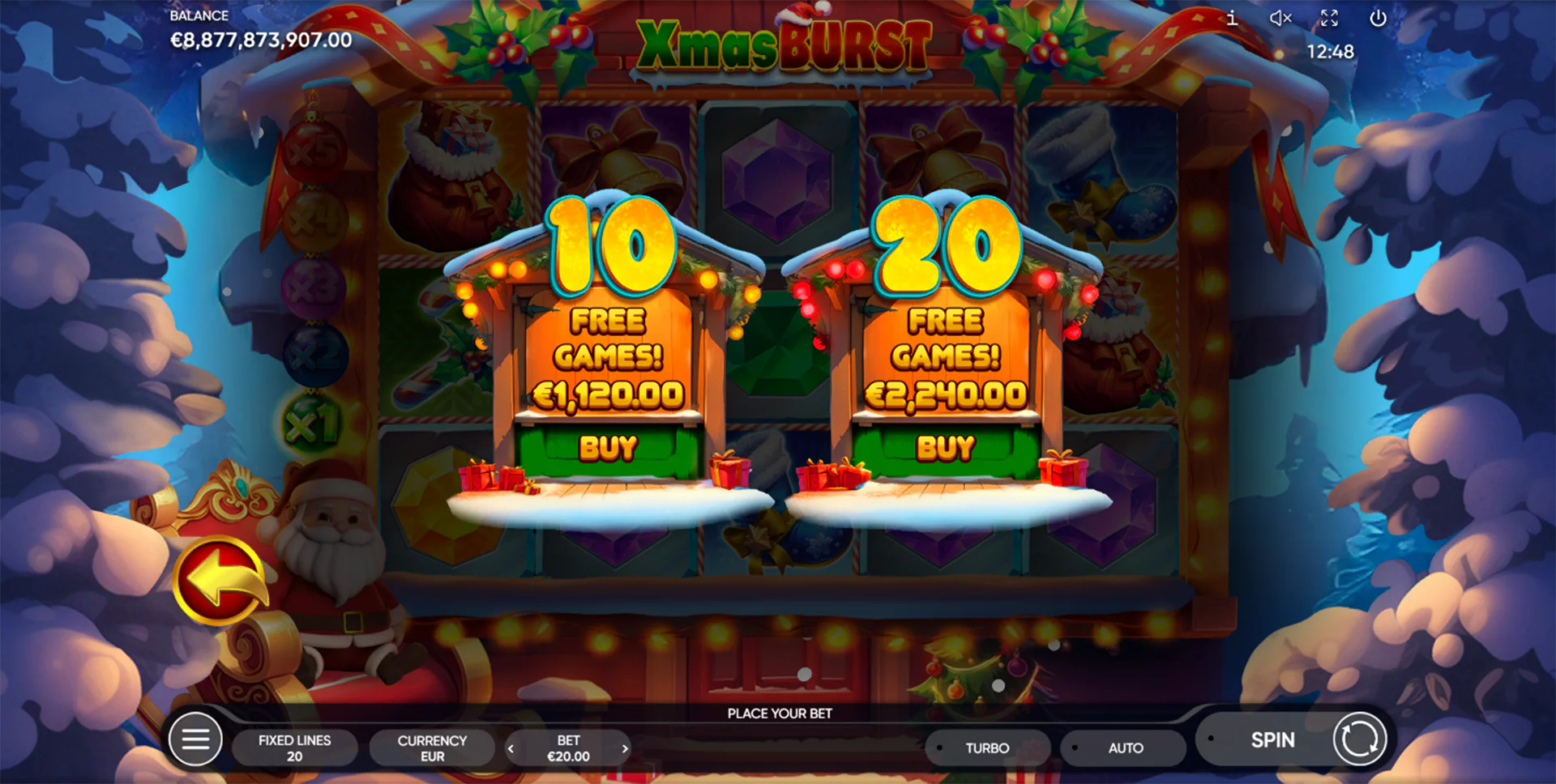 Xmas Burst gameplay screenshot 6