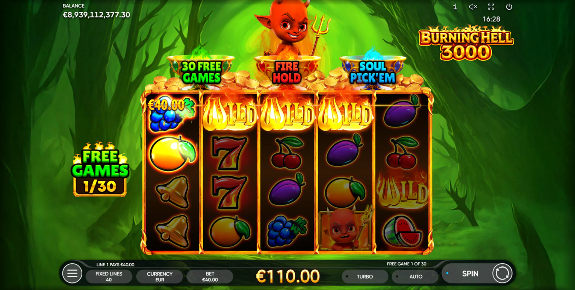 Burning Hell 3000 gameplay screenshot 3