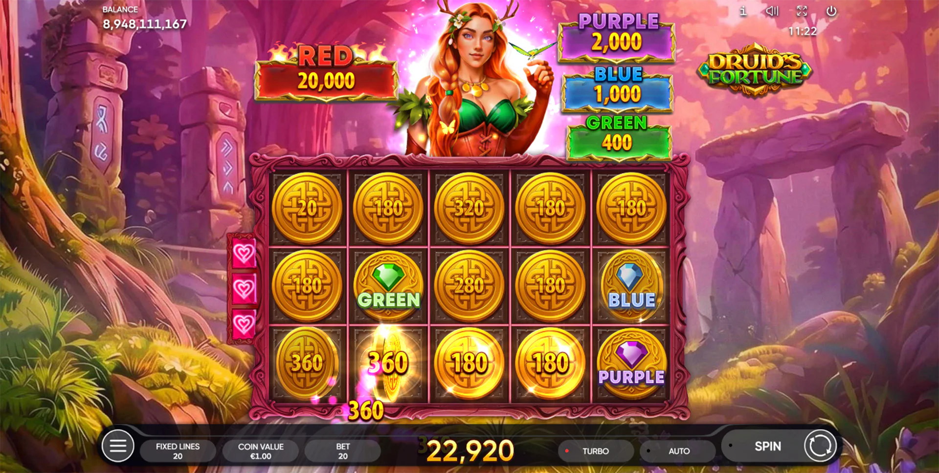 Druids Fortune gameplay screenshot 3