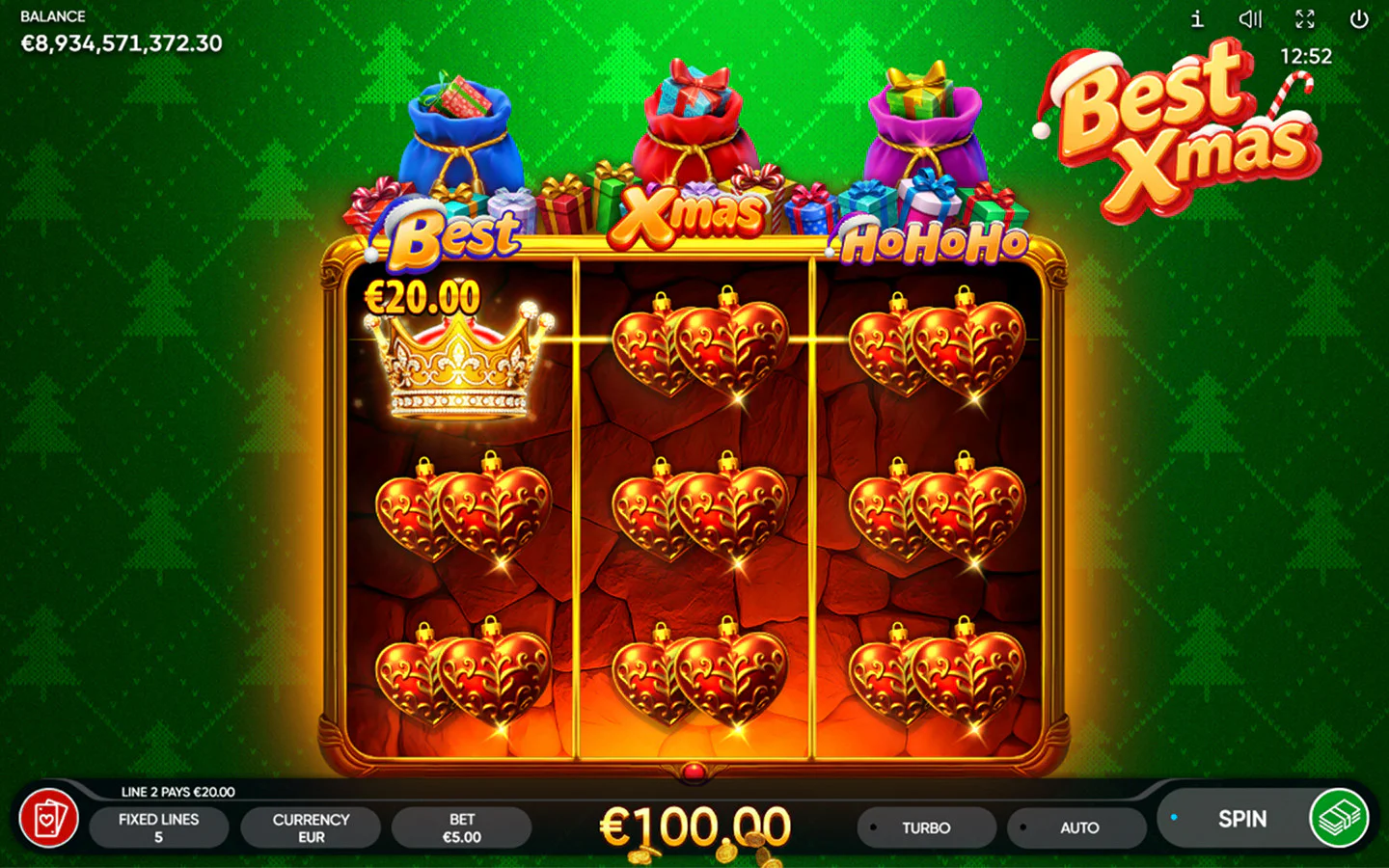 Best Xmas — особенности игры Endorphina