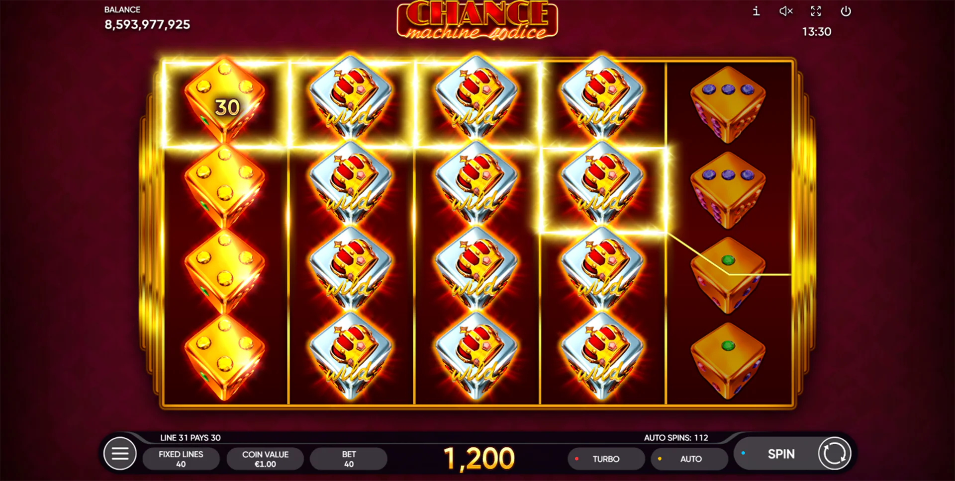Chance Machine 40 Dice gameplay screenshot 5