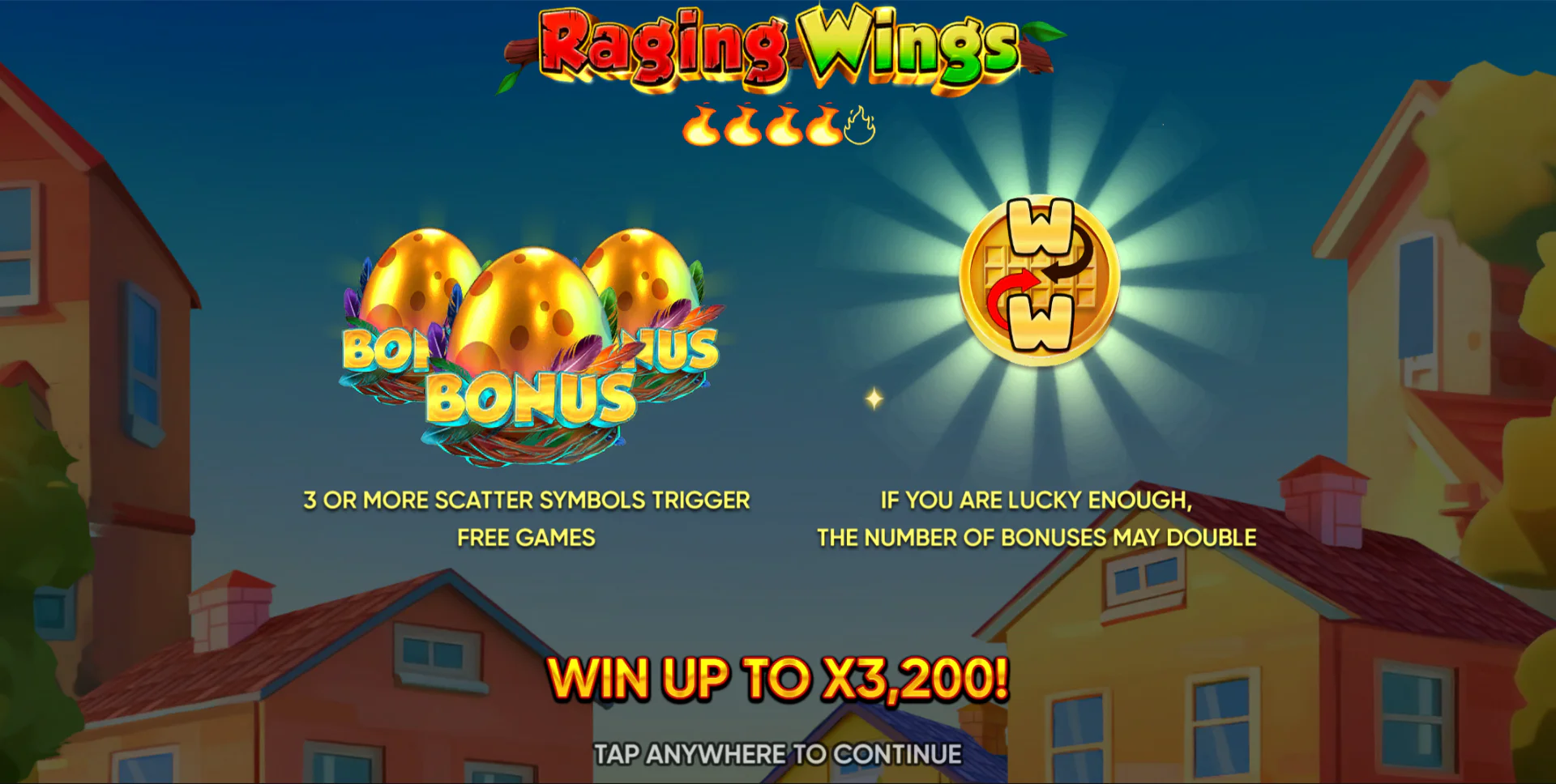 Raging Wings gameplay screenshot 1