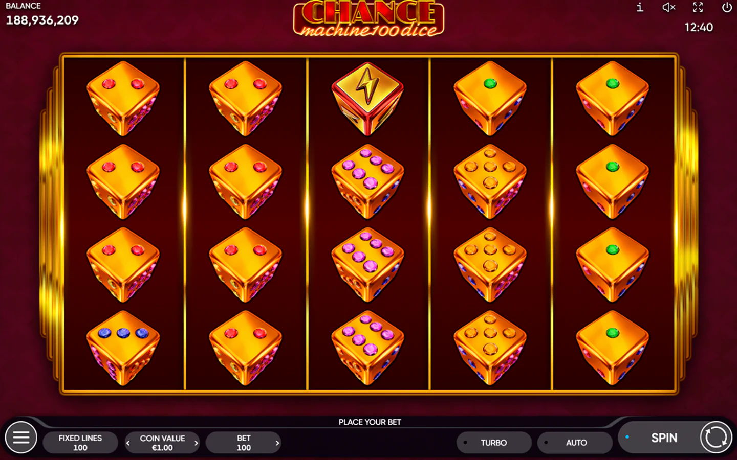 Chance Machine 100 Dice — особенности игры Endorphina