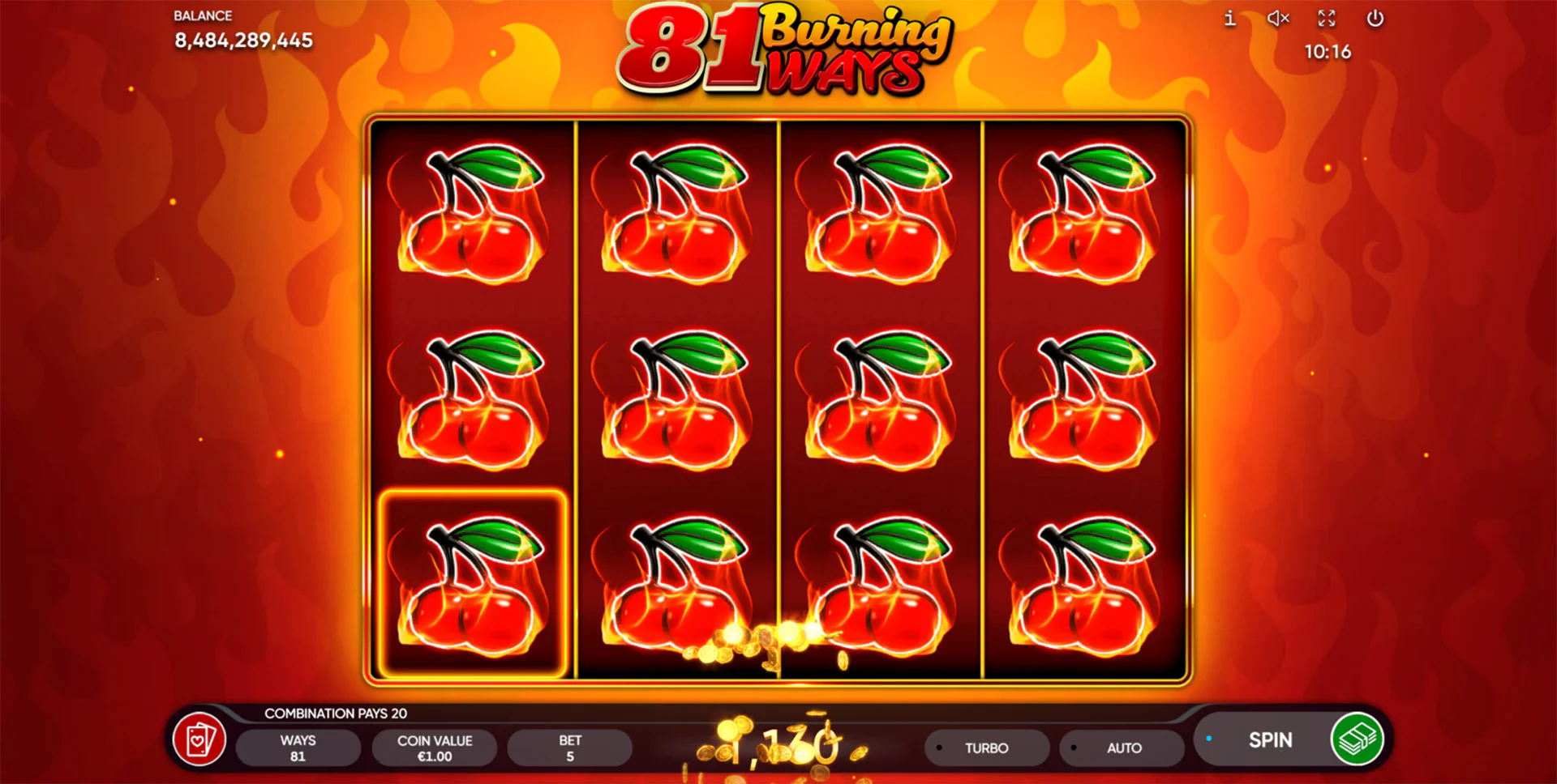 81 Burning Ways gameplay screenshot 3
